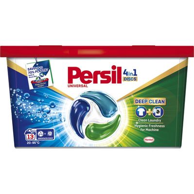 Капсули для прання Persil 4in1 Discs Universal Deep Clean 13 шт. (9000101800074)