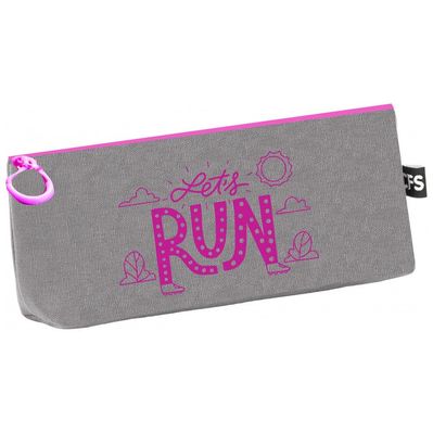 Пенал Cool For School 1 відділення Run сірий (CF85396-04)