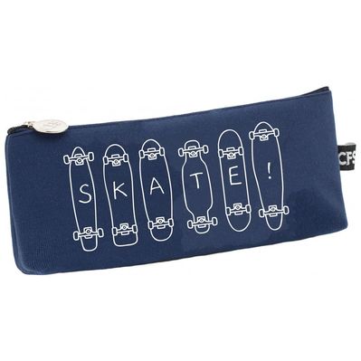 Пенал Cool For School 1 відділення Skate синій (CF86602-04)