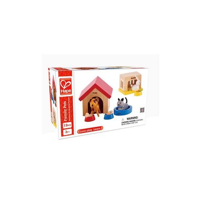 Ігровий набір Hape дерев'яний Домашні улюбленці (E3455)