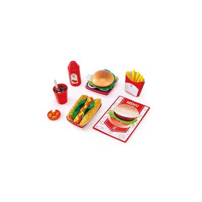 Ігровий набір Hape продукти Фаст-фуд (E3160)