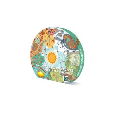 Пазл Hape круглий Чотири сезони 16 елементів (E1636)