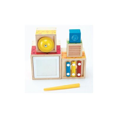 Музична іграшка Hape музичні інструменти Мініоркестр 5 в 1 (E0336)