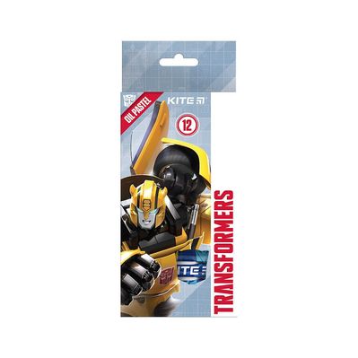Пастель Kite масляна, 12 кольорів Transformers (TF24-071)