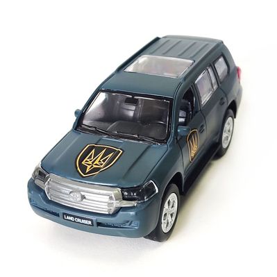 Машина Techno Drive серії Шеврони Героїв - Toyota Land Сruiser - Рубіж (KM6010)