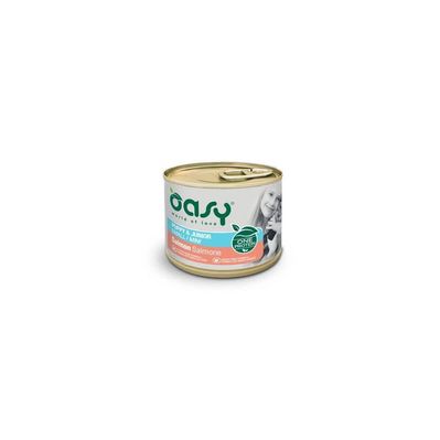 Консерви для собак OASY One Protein Formul Puppy & Junior Small/Mini з лососем 200 г (8053017344461)