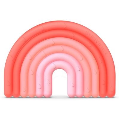 Прорізувач Suavinex силіконовий з бульбашками/рожевий (401434)