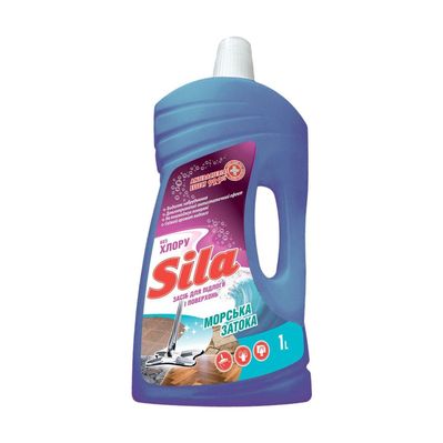 Засіб для миття підлоги Sila Морська затока 1 л (4823107601590)
