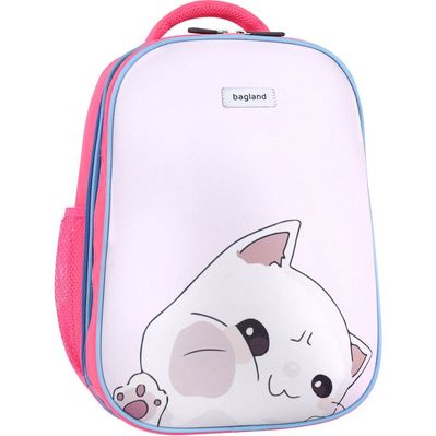 Рюкзак шкільний Bagland Turtle 1353 Малиновий 17 л (736919175)