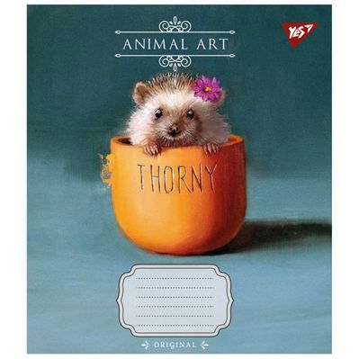 Тетрадь Yes Animal art 60 листов клетка (767138)