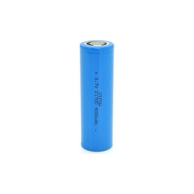 Акумулятор 21700 4000mAh, 3.7V, Blue, FlatTop Vipow (ICR21700-4000mAhFT / 31078)