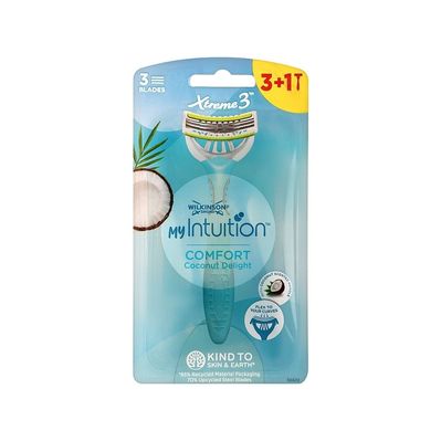 Бритва Wilkinson Sword Xtreme 3 Comfort Coconut Delight 3+1 шт. (4027800319626)