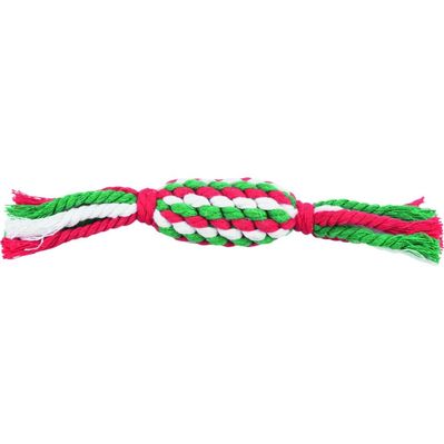 Іграшка для собак Trixie Різдвяна Канат-льодяник Бавовна/поліестер 24 см (4011905925967)