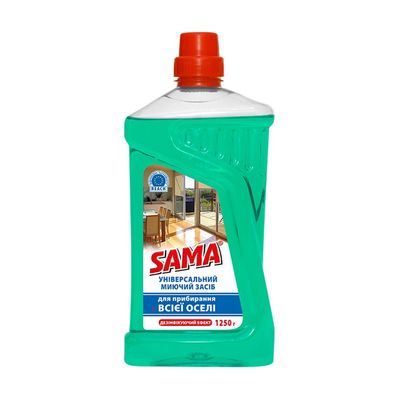Засіб для миття підлоги Sama Для всієї оселі 1250 г (4820270631027)