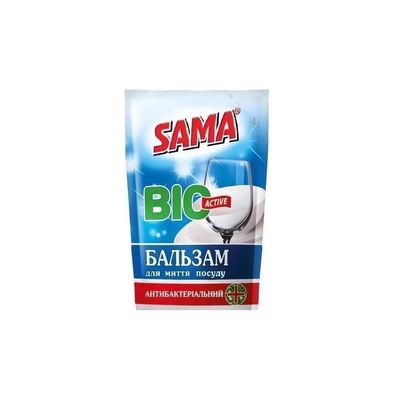 Засіб для ручного миття посуду Sama Антибактеріальний бальзам 450 г (4820270630334)