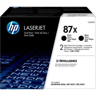 Картридж HP LJ 87X Dual Pack (CF287XD)