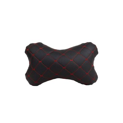 Подушка EVAtech ECO 27х16 см чорна з червоною ниткою (SPCRBR)