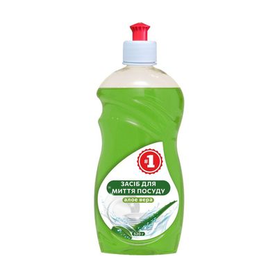 Засіб для ручного миття посуду #1 Алое вера 520 г (4820270631348)