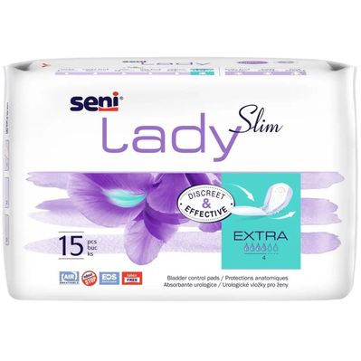 Урологічні прокладки Seni Lady Slim Extra 15 шт. (5900516699123)