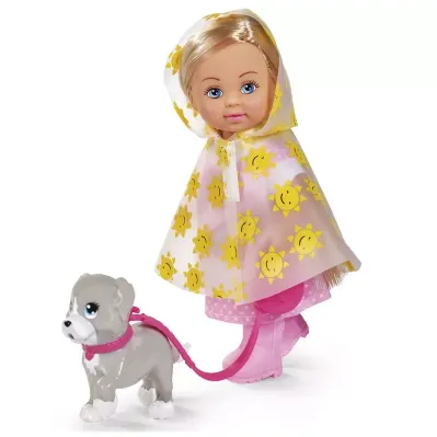 Лялька Simba Еві Прогулянка під дощем з песиком, аксесуарами (5733592)