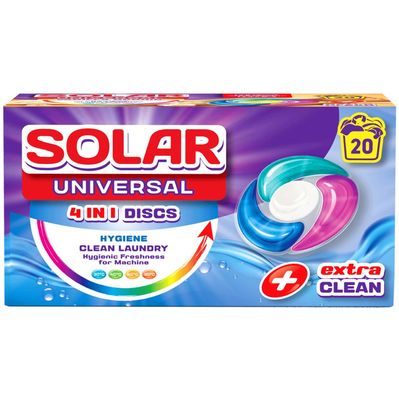 Капсули для прання Solar Household Universal 20 шт. (4820269930230)