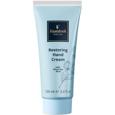 Крем для рук Famirel Restoring Hand Cream Відновлювальний з гряззю Мертвого моря 100 мл (7290114085212)