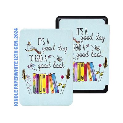 Чохол до електронної книги BeCover Smart Case Amazon Kindle Paperwhite 12th Gen. 2024 7" Good Book (712854)