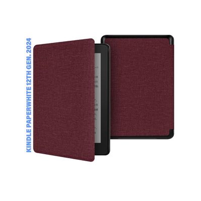 Чохол до електронної книги BeCover Smart Case Amazon Kindle Paperwhite 12th Gen. 2024 7" Red Wine (712850)