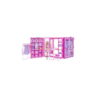 Лялька Barbie Стильна гардеробна з лялькою (HXD58)