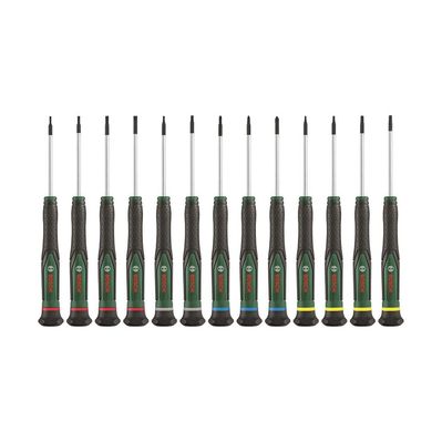 Набір викруток Bosch прецизійних 13шт, SL, PH, TX, HEX, сталь CrV (1.600.A02.Z9N)