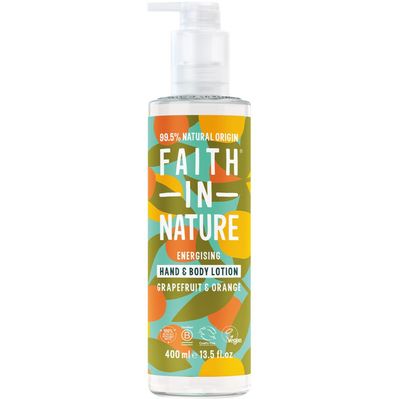 Лосьйон для тіла Faith in Nature Натуральний Для рук і тіла З грейпфрутом та апельсином 400 мл (708002401657)
