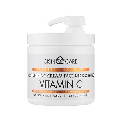 Крем для тіла Dead Sea Collection Skin Care Зволожувальний та живильний З вітаміном С 500 мл (7290107427616)