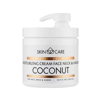 Крем для тіла Dead Sea Collection Skin Care Зволожувальний та живильний З кокосовою олією 500 мл (7290107427647)