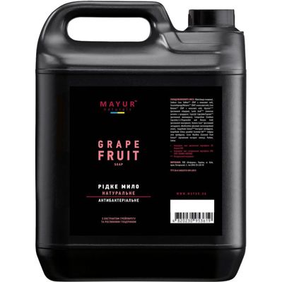 Рідке мило Mayur Антибактеріальне Грейпфрут 5 л (2200200118750)