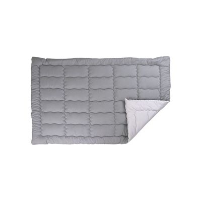 Ковдра Руно зимова силіконова Grey White 172 х 205 (316.52_Grey White)