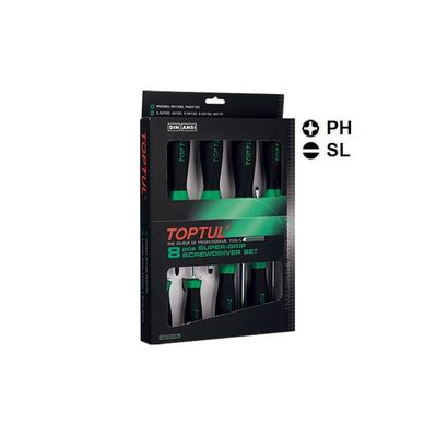 Набір викруток Toptul 8 шт. (GAAE0807)
