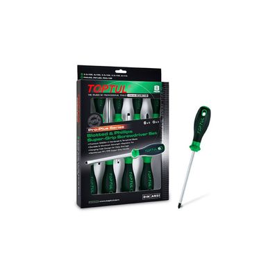 Набір викруток Toptul 8 шт. PRO-PLUS SERIES (GFE-0801)