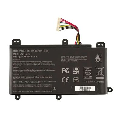 Акумулятор до ноутбука Acer AS15B3N, 5200mAh (77Wh), 8cell, 14.8V, Li-ion AlSoft (A71013)