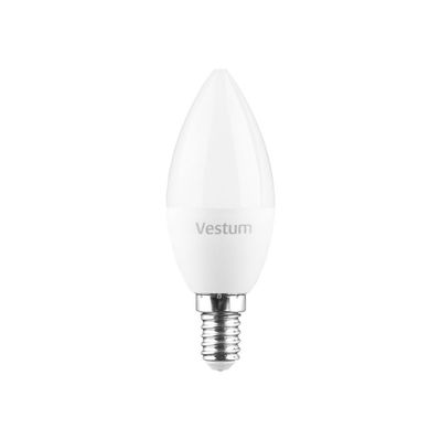 Лампочка Vestum LED C37 6W 3000K 220V E14 (1-VS-1304)