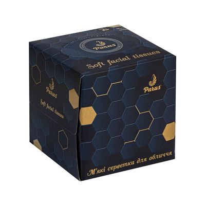 Серветки косметичні Parus 2 шари 80 шт. (4820205440397)