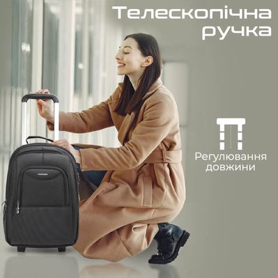 Рюкзак для ноутбука Promate 16" Mogul-TR Black (mogul-tr.black)