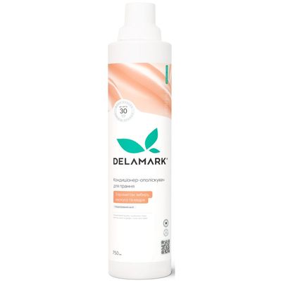 Кондиціонер для білизни DeLaMark З ароматом імбиру, мускусу та кедра 750 мл (4820152333827)