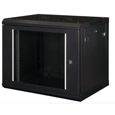 Шафа настінна Hypernet 9U 19" 600x600 ProLine (PL-WMNC66-9U-BLACK)