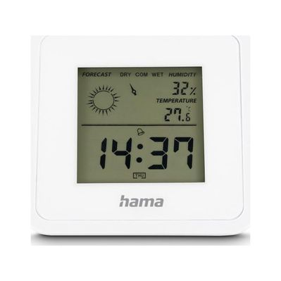 Термо-гігрометр Hama Borneo White (00185891)