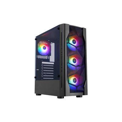 Корпус 1stPlayer D4-BK-4F1