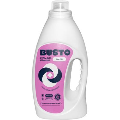 Гель для прання Busto Color Пелюстки троянди 1.5 л (4820178065450)