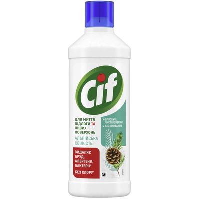 Засіб для миття підлоги Cif Альпійська свіжість 1.1 л (8721201974717)