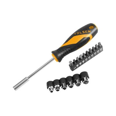 Викрутка Tolsen 17 насадок (20045)