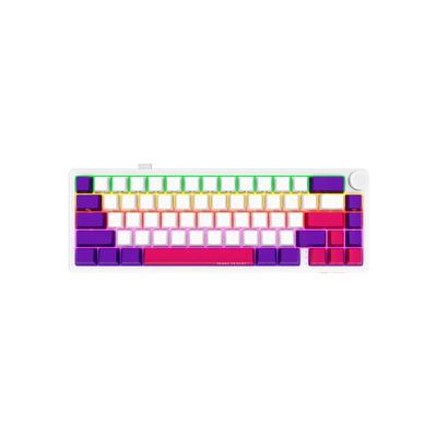 Клавіатура Lorgar KBP70MW Pro RGB Wireless/Bluetooth/USB UA White (LRG-KBP70MW-WH-US)