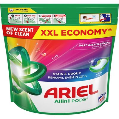 Капсули для прання Ariel Pods All-in-1 Color Для кольорового 44 шт. (8700216764544)